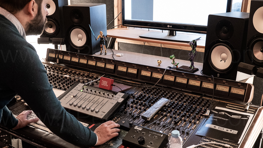 Tiago Carvalho, owner of Poison Apple Studio, a professional recording studio in Lisbon, Portugal.